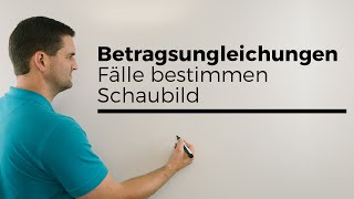 Betragsungleichungen Fälle bestimmt gelöst jetzt Schaubild  Mathe by Daniel Jung [upl. by Retsbew578]