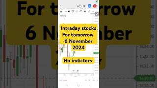 intraday stocks for tomorrow 6 november shorts stockmarket [upl. by Wenoa892]