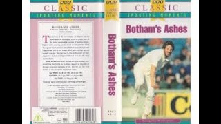 Original VHS Opening and Closing to Bothams Ashes UK VHS Tape [upl. by Lyontine]