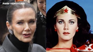 Lynda Carter  Wonder Woman   Paris Fashion Week 2 march 2024 show Hermès [upl. by Anett74]