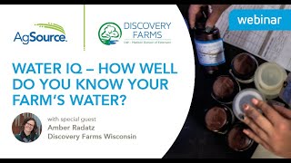 Water IQ – How well do you know your farm’s water [upl. by Muirhead]