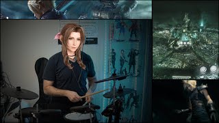 FF7 Remake — quotCollapsed Expresswayquot Drum Cover 【FF7リメイク】「陥没道路」を叩いてみた 【ドラム】 [upl. by Afatsom]