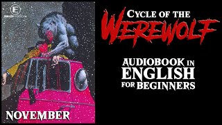 CYCLE OF THE WEREWOLF November English for Beginners AUDIOBOOKaudiolivro inglês para iniciantes [upl. by Florian186]