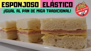 Pan de miga sin gluten sin TACC apto para celíacos  Receta fácil [upl. by Hallett]