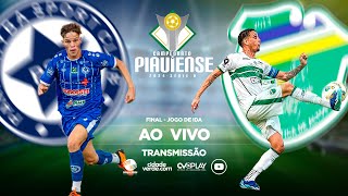 Parnahyba X Altos  AO VIVO  Final do Piauiense 2024  jogo de ida [upl. by Lertram940]