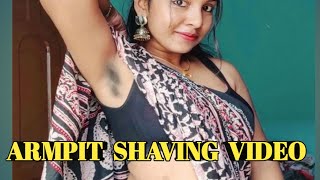 How to shave Underarm Review Facial Razor [upl. by Attey]