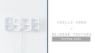 ❝cuello sano  mejorar postura❞  ♔audio subliminal♔ [upl. by Nallij]