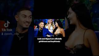 Love Islands Leah and Miguel are officially gf and bfs loveislandusa loveisland loveislanduk [upl. by Sineray]