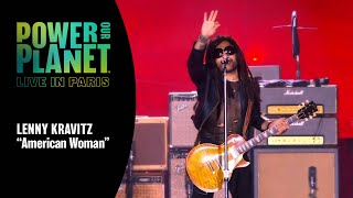 Lenny Kravitz Performs American Woman  Power Our Planet Live in Paris [upl. by Junia]