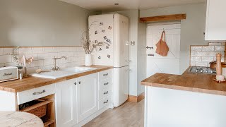 A Simple Cottage Kitchen Makeover [upl. by Attenahs]