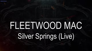 Fleetwood Mac  Silver Springs Live  WB Studios 1997  Karaoke  Instrumental [upl. by Aborn]