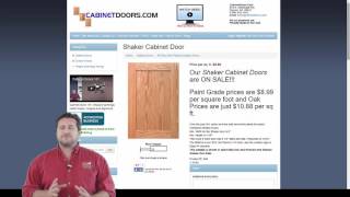 Cabinet Doors 101 Replacing Cabinet Doors  Cabinetdoorscom [upl. by Feliza]