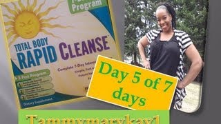 Total Body Rapid Cleanse  Day 5 of 7 days Detox Cleanse Program [upl. by Ellesij]