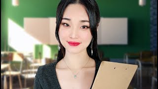 ASMR Teacher Roleplay  Learn Chinese Phrases [upl. by Neirod]