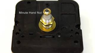 How to Install Hour and Minute Clock Hands [upl. by Candie578]