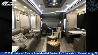 Incredible 2023 Foretravel Realm Class A RV For Sale in Casselberry FL  RVUSAcom [upl. by Lirva]