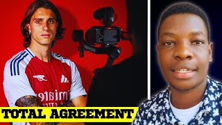 DONE DEAL  Arsenal Finally Sign Riccardo Calafiori For 39M [upl. by Rafiq]