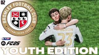 Already Scoring BANGERS  FC 25 Career Mode  Youth Edition  Bromley FC  EP 2 [upl. by Eelrahs]