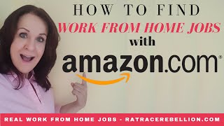 How to Find a Work from Home Job with Amazoncom [upl. by Alleb976]