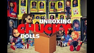 UNBOXING CHUCKY DOLLS  EDGARO [upl. by Gyimah728]