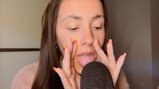 ASMR Slow intense mouth sounds for spine tingling ASMR👄 [upl. by Monjan]