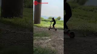 🛴Electric Scooter Off Road Ride with Yenghome 5600w Powerful Dual Motors Escooter Adults escooters [upl. by Aitsirt695]