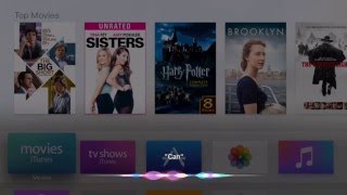 Apple TV обновление tvOS 9 2 переключения между приложениями iCloud фото Bluetooth клавиатура [upl. by Terrel]