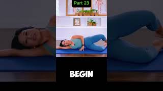 15 min Abs and Hip Workout  Pilates for Beginners1  Part 23 [upl. by Frendel]