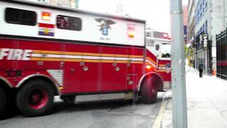 FDNY Rescue One goes again [upl. by Leizahaj]