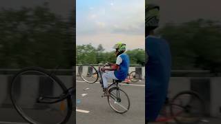 Cycle CRASH shots cycle ytshorts cyclestunt viral mtbimran [upl. by Libenson]