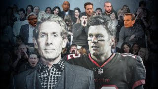 Skip Bayless amp Tom Brady vs Media 2021 [upl. by Piefer707]