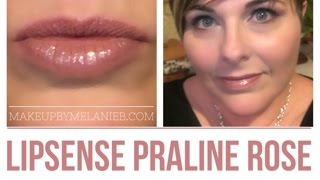 LipSense LipColoroftheDay PRALINE ROSE [upl. by Aivataj185]