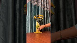 Beautiful Flower Vase Craft Idea short reel youtubeshort diycrafts viral trending flowervase [upl. by Aynos]