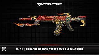 CF  M4A1  Silencer Dragon Aspect Max Earth Warder VIP  AI support [upl. by Zurkow]