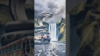 Python snake lightning thunder storm pythonsnake animals giantpython wildlife amazing [upl. by Divd]