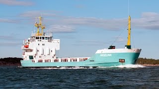 Shipsforsale Sweden for sale JJ Sietas built cargo ship ANGELINA [upl. by Ttoile577]