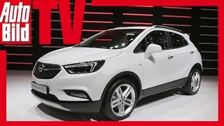 Opel Mokka Genf 2016 Der geliftete Mokka [upl. by Aneekahs]