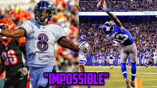 Nfl Craziest quotSuperhumanquot Moments [upl. by Dillie]