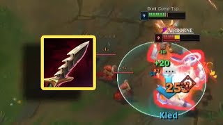 When Kled Builds Serrated Dirk [upl. by Kcirdde]