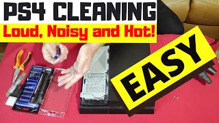 How to clean your PS4  Hot Loud and Noisy Fan  Playstation 4 [upl. by Friday]