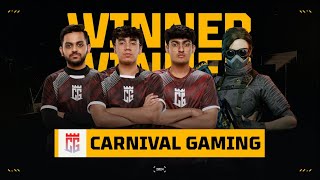 20 Finishes WWCD In TEC GAUNTLET SEASON 2  Team Carnival ✈️ [upl. by Rivy]