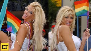 Anna Nicole Smith Biopic Abbie CornishRecreates Models WeHo Pride Parade appearance [upl. by Strohl]