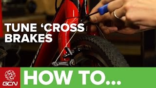 How To Fine Tune Cantilevers For Cyclocross [upl. by Karmen]