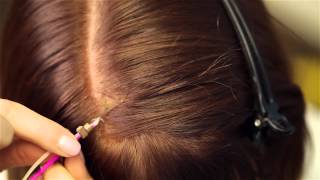 How to install Hair Feather Extension Tutorial  Hair feathers Moonlight Feather [upl. by Alwyn]