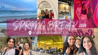 VLOG Spring Break 2024 Fort Lauderdale the beach going out good food nature conservatory etc [upl. by Dickson448]