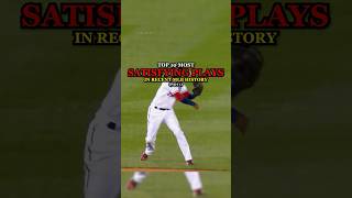 Top 10 Most Satisfying Plays in MLB History  Part 1 [upl. by Collayer]