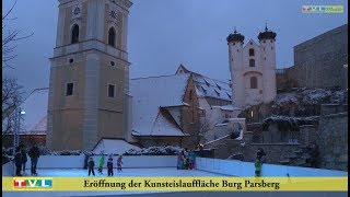 Eröffnung der Eislaufbahn Stadt Parsberg  17122017 [upl. by Hemetaf]