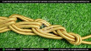 Gold Celtic Knot Cincture Wholesale Cincture Supplier New Cincture supplier Custom Cincture [upl. by Aneger129]