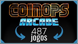 CoinOps ARCADE │ Multijogos com apenas 13 GB │ emulador mame com 487 roms [upl. by Olecram663]