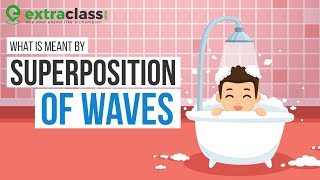 What is meant by Superposition of Waves  Extraclasscom [upl. by Hefter]